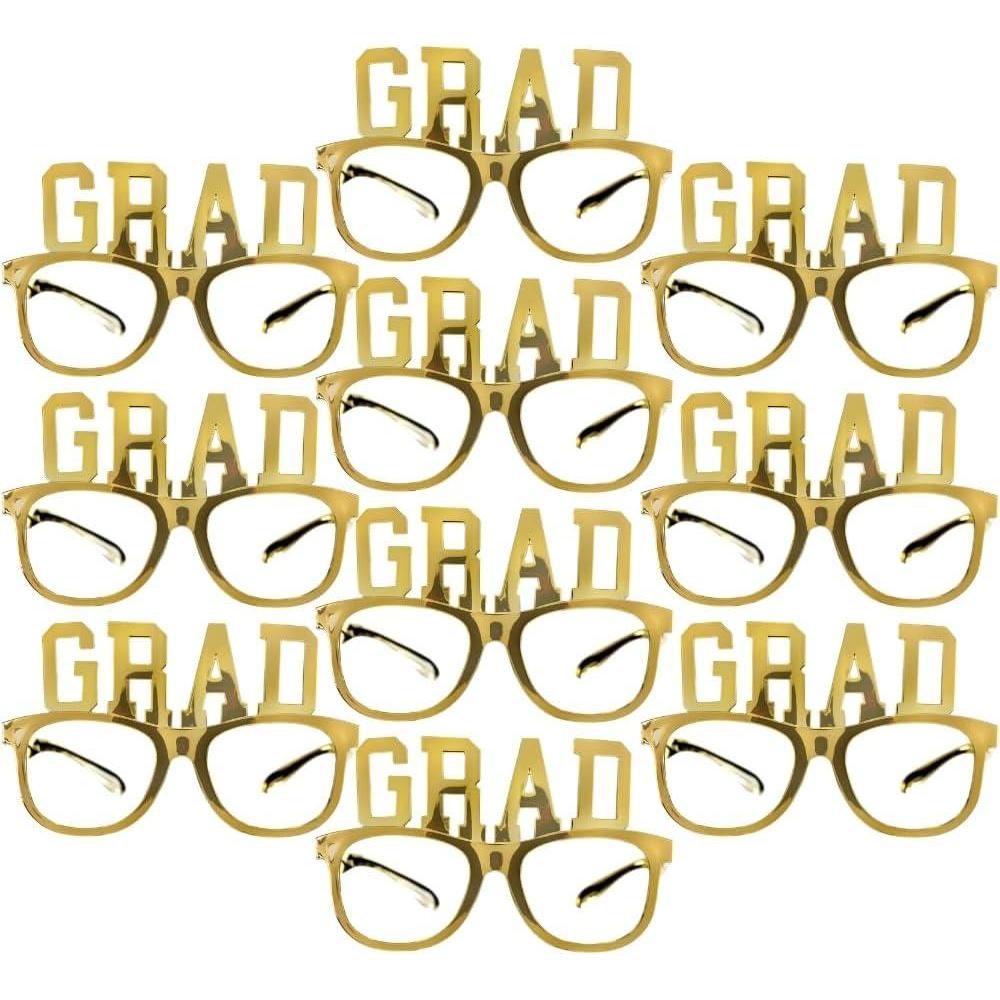 imageAmscan Graduation Metallic Glasses 10 PK enCA Graduation Metallic Glasses 10 PK