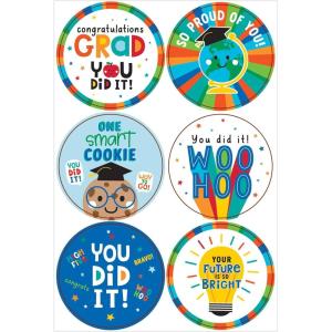 24PC Fun STCKR Grad
