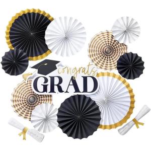 GLD/WHT Fan Deco KIT Grad PPR