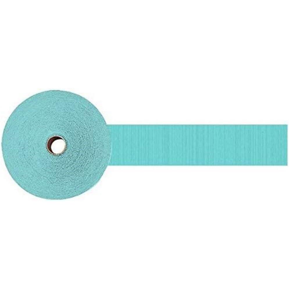 imageVibrant Jumbo Bright Royal Blue Crepe Roll 500 Feet 1 Piece Premium Quality Perfect for Events ampamp PartiesRobins Egg Blue