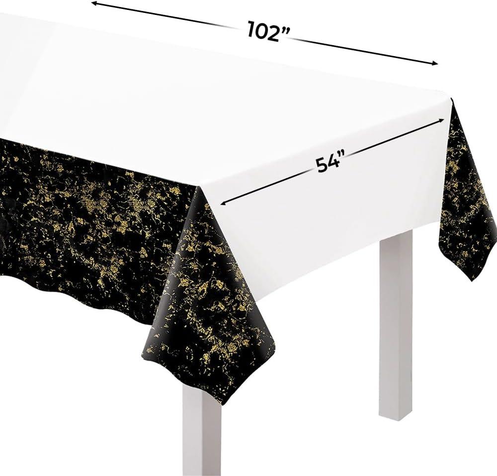 imageAmscan Multicolor Cheers for The New Year Plastic Table Cover 54quot x 102quot Pack of 1 Perfect for Holiday Parties ampamp Events