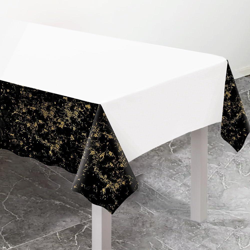 imageAmscan Multicolor Cheers for The New Year Plastic Table Cover 54quot x 102quot Pack of 1 Perfect for Holiday Parties ampamp Events