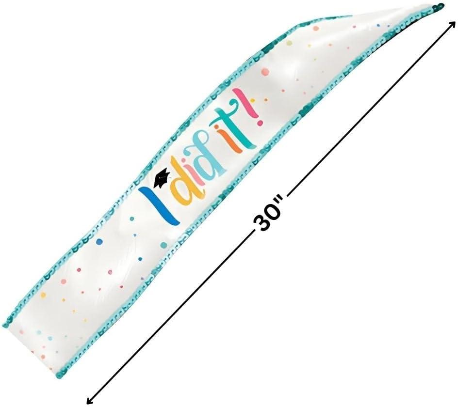 imageAmscan I Did It Deluxe Fabric Sash
