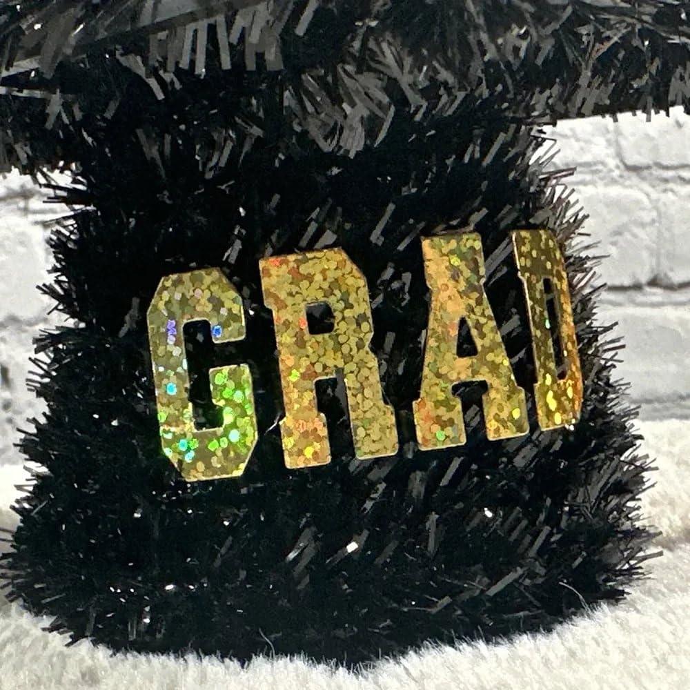 imageAmscan Large Tinsel Graduation Cap