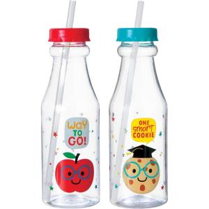 Amscan BTTL/STRAW GRAD FUN PLST(21 Ounces)