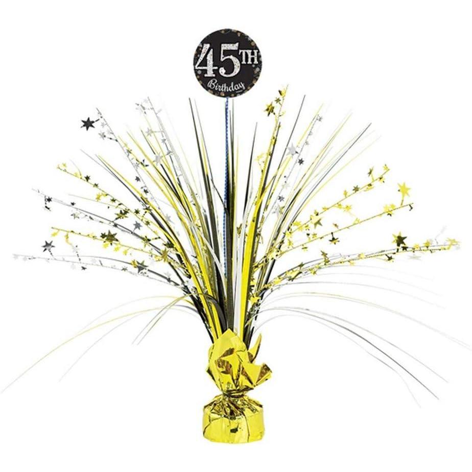 imageSparkling Celebration AddAnyAge Spray Centerpiece  18  Vibrant Multicolor Party Decor with Customizable Age  Ideal for Birthdays Anniversaries amp Milestone Events