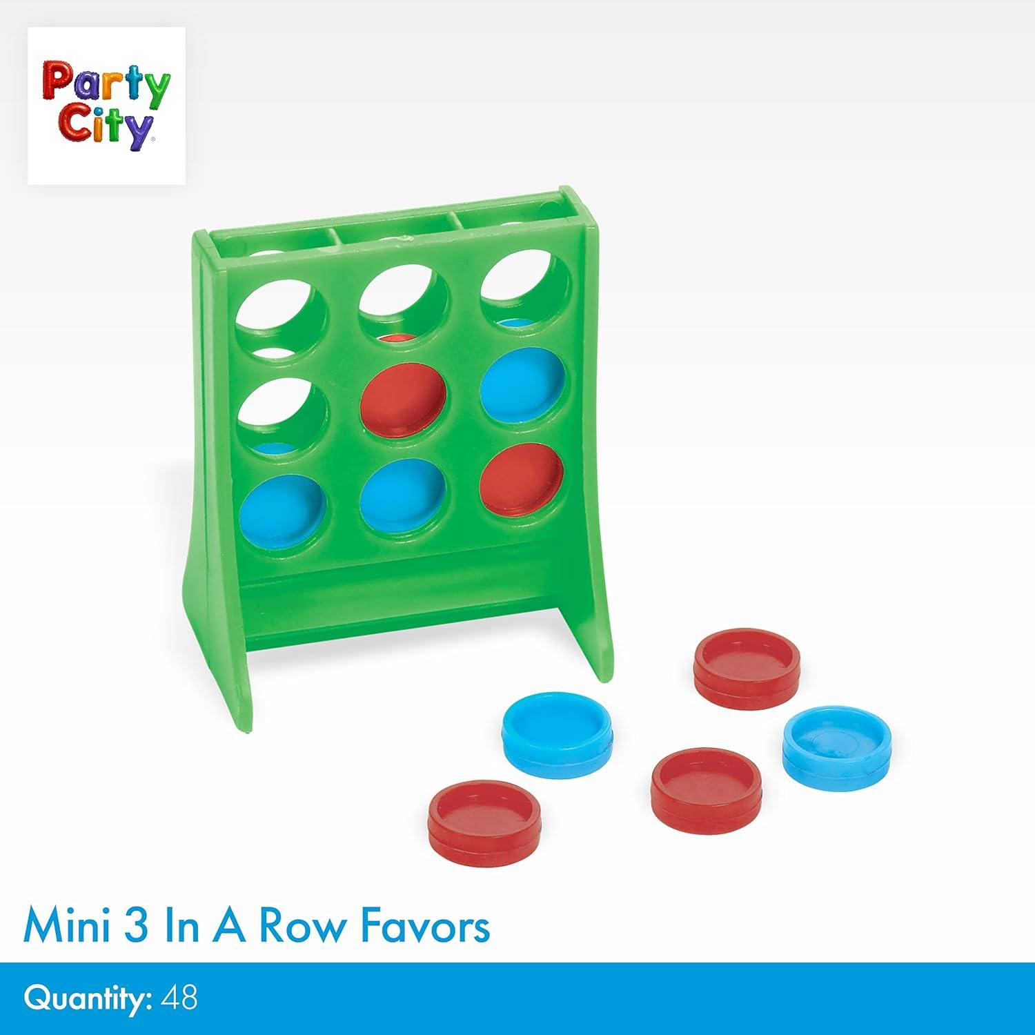 imageParty City Mini 3 In A Row Favor Kit 48 count