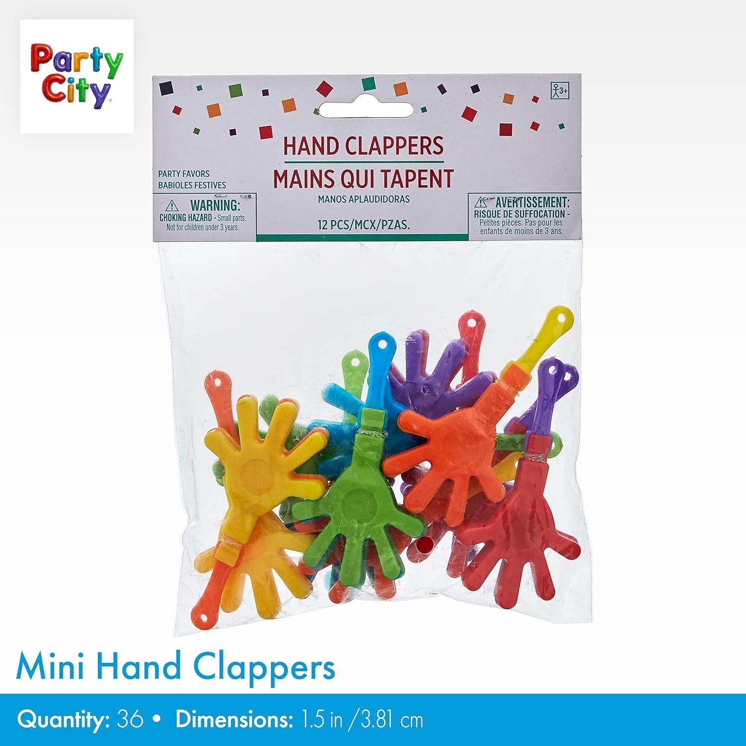 imageParty City Mini Hand Clapper Favor Kit 36 count
