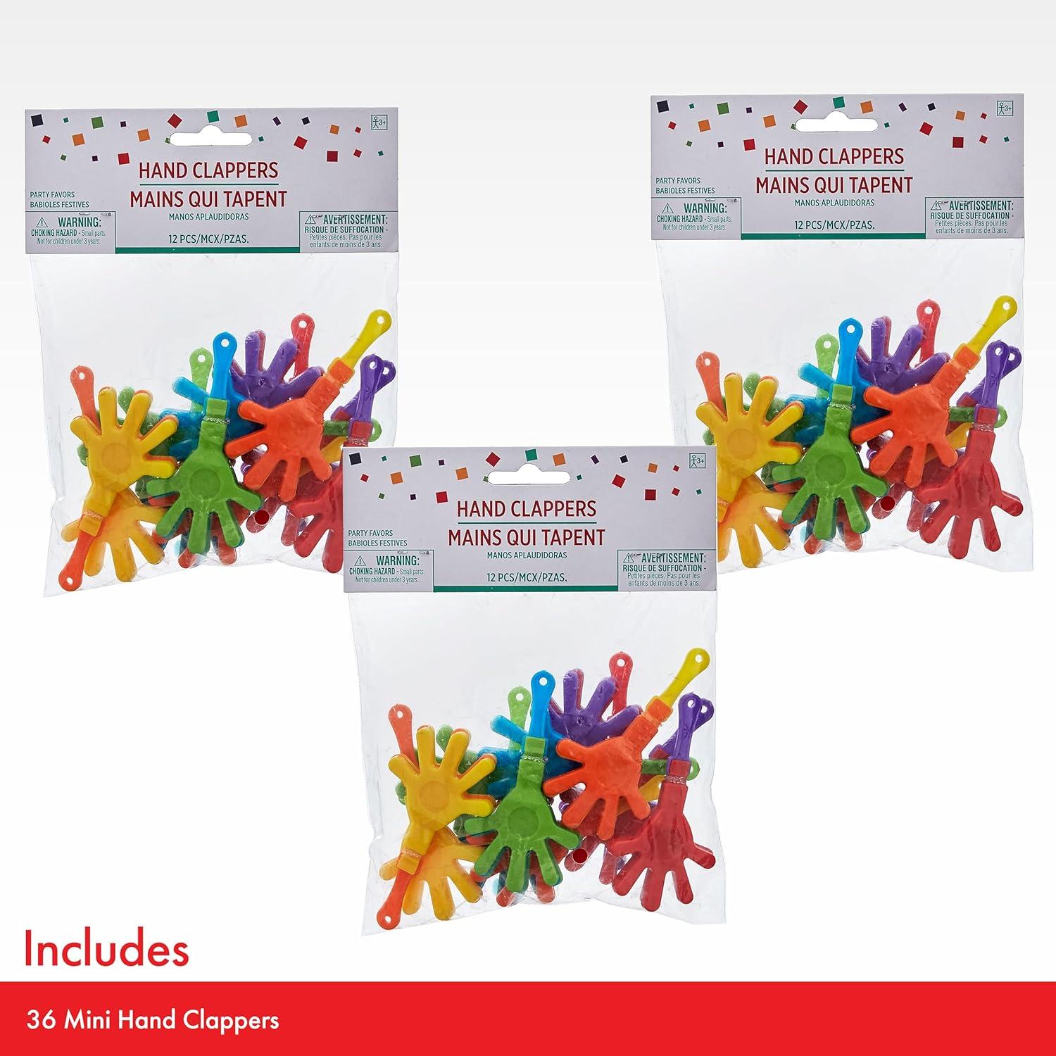 imageParty City Mini Hand Clapper Favor Kit 36 count