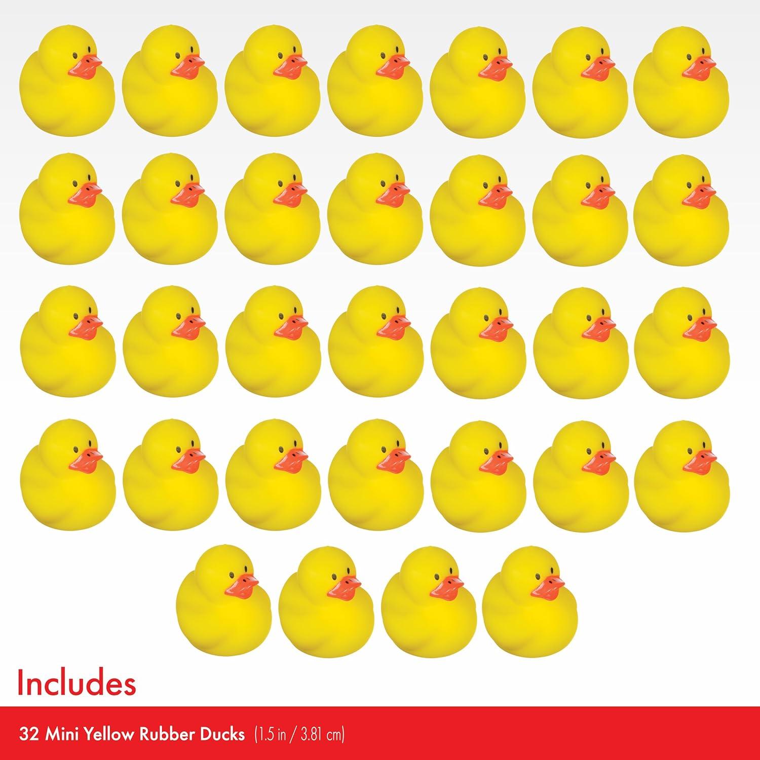 imageParty City Mini Rubber Ducks Favor Kit 32 count