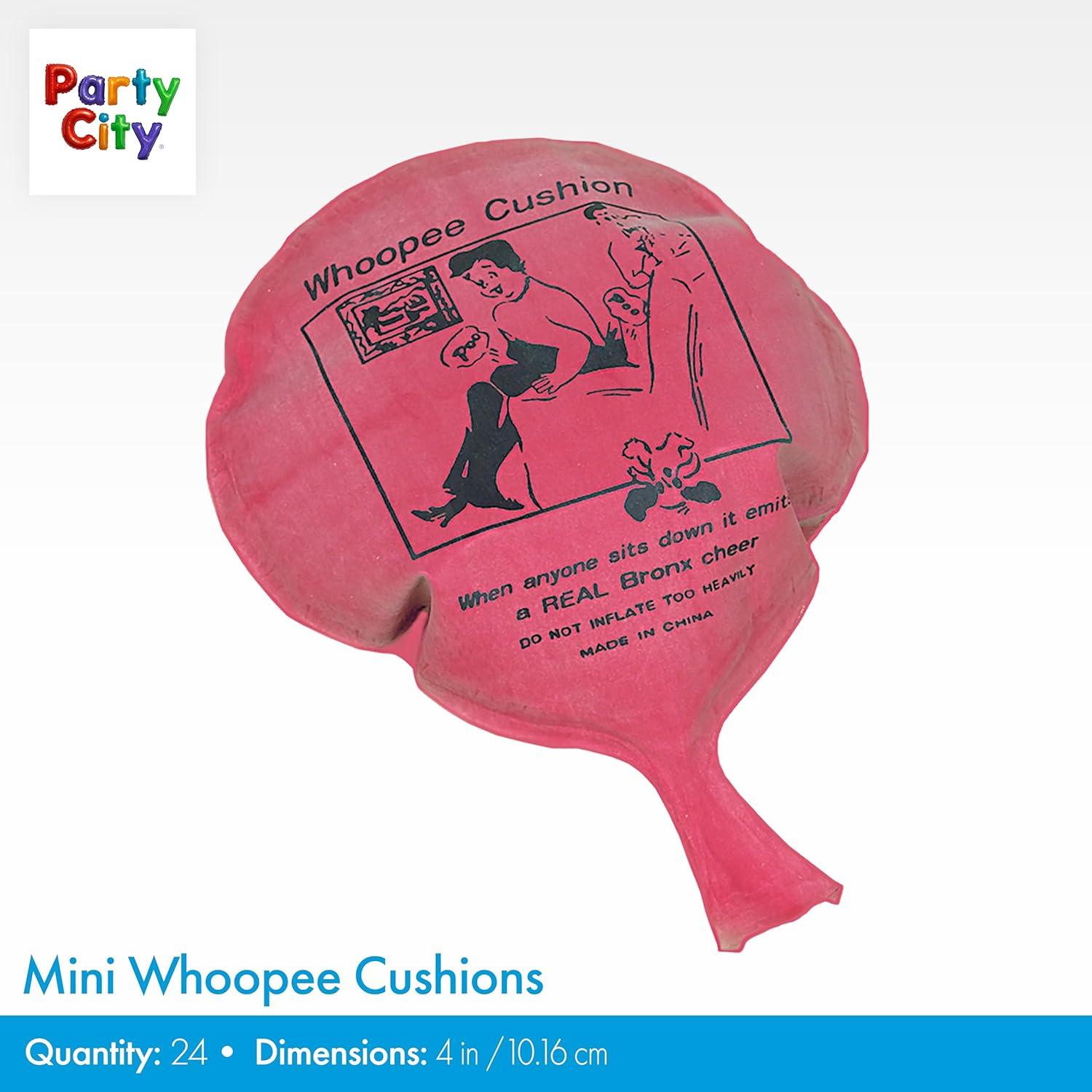imageParty City Mini Whoopee Cushion Favor Kit 24 count