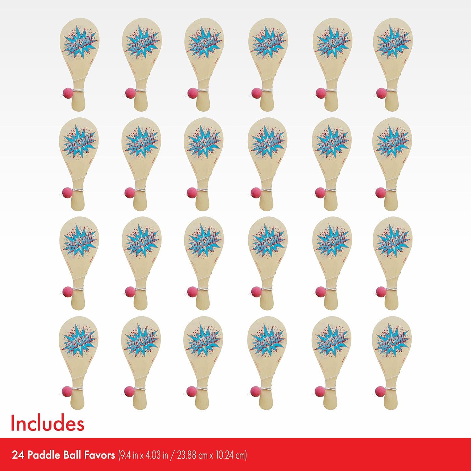 imageParty City Paddle Ball Boom Kit 24 count