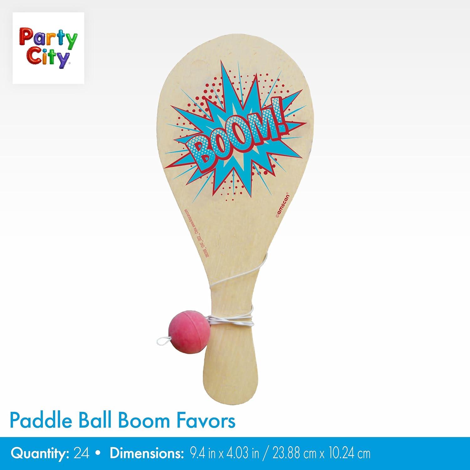 imageParty City Paddle Ball Boom Kit 24 count