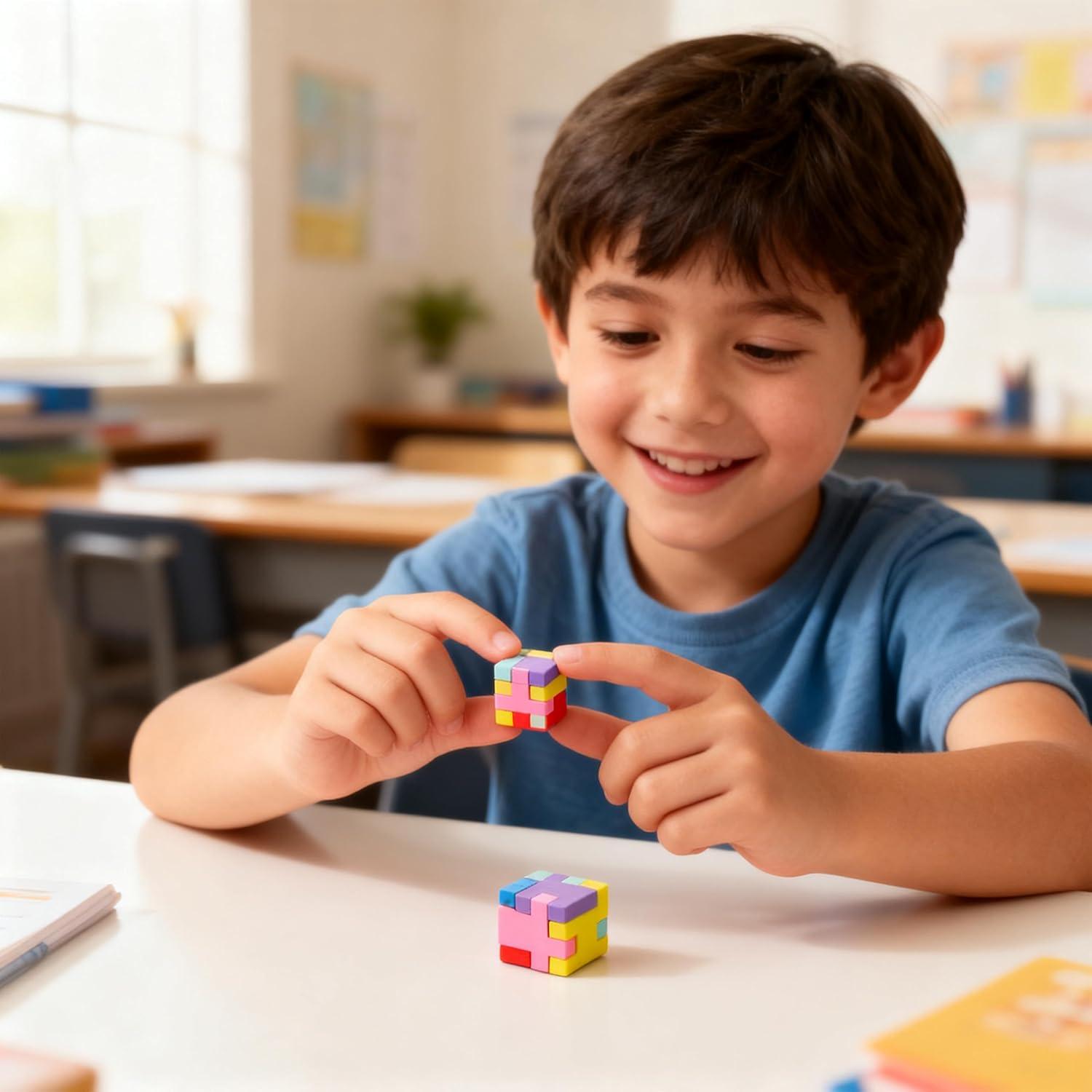 imageParty City Puzzle Cube Eraser Favor Kit 36 count