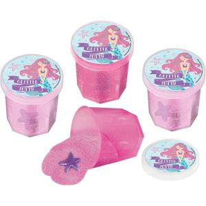 Party City Glitter Putty Mermaid Kit, 24 count