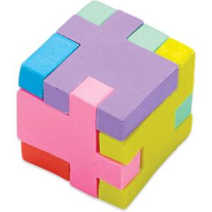Party City Puzzle Cube Eraser Favor Kit, 36 count