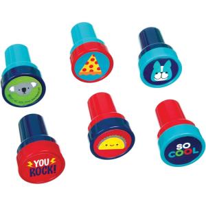 Party City Self Inking Stamp Kit, 48 count